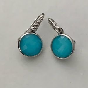 Ariva Turquoise Doublet Earrings